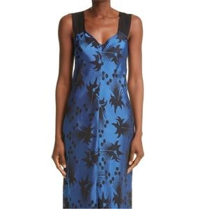 Zero+Maria cornejo floral jacquard maxi dress
